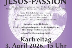 Konzert zur Sterbestunde Jesu - Oskar Gottlieb Blarr 